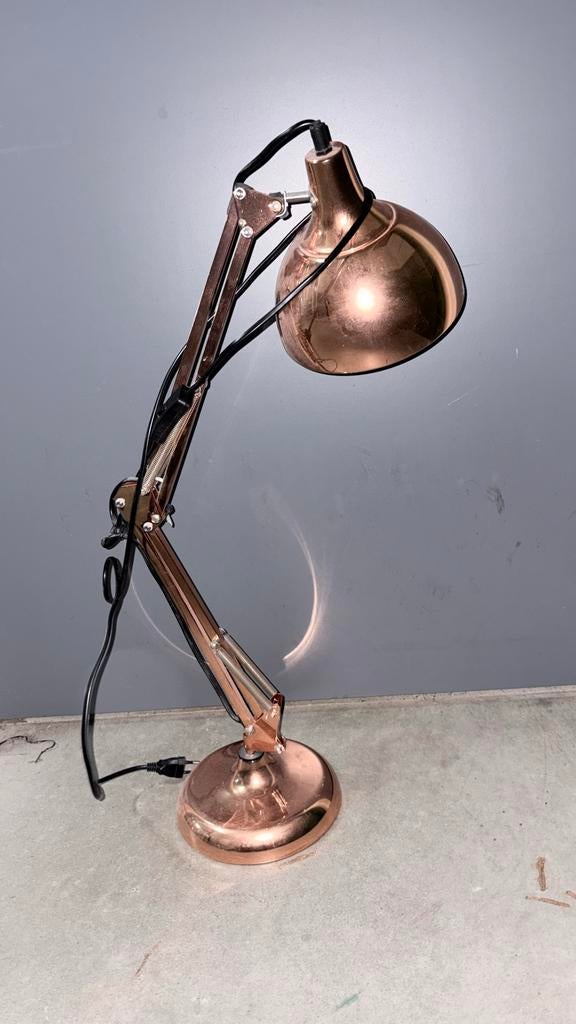 Bureaulamp van €20,00 voor €15,00, Ophalen of Verzenden, Gebruikt, Metaal, 50 tot 75 cm