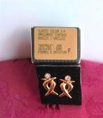 AVON oorbellen. Goldplated met strass steentje. Oorstekers, Overige materialen, Nieuw, Ophalen of Verzenden, Knopjes of Stekers