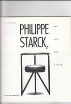 Items 1986 Philippe Starck o.a, Ophalen of Verzenden, Gelezen, Overige onderwerpen