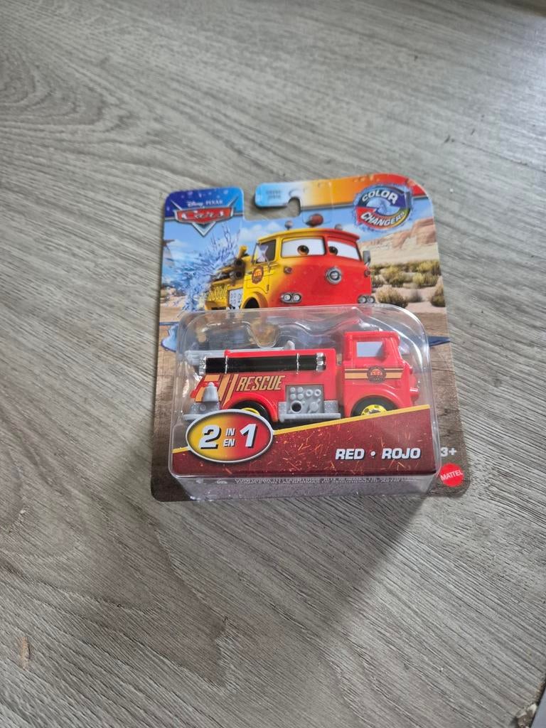 Disney Pixar Cars Colour Changers red rojo, Ophalen of Verzenden, Nieuw, Auto