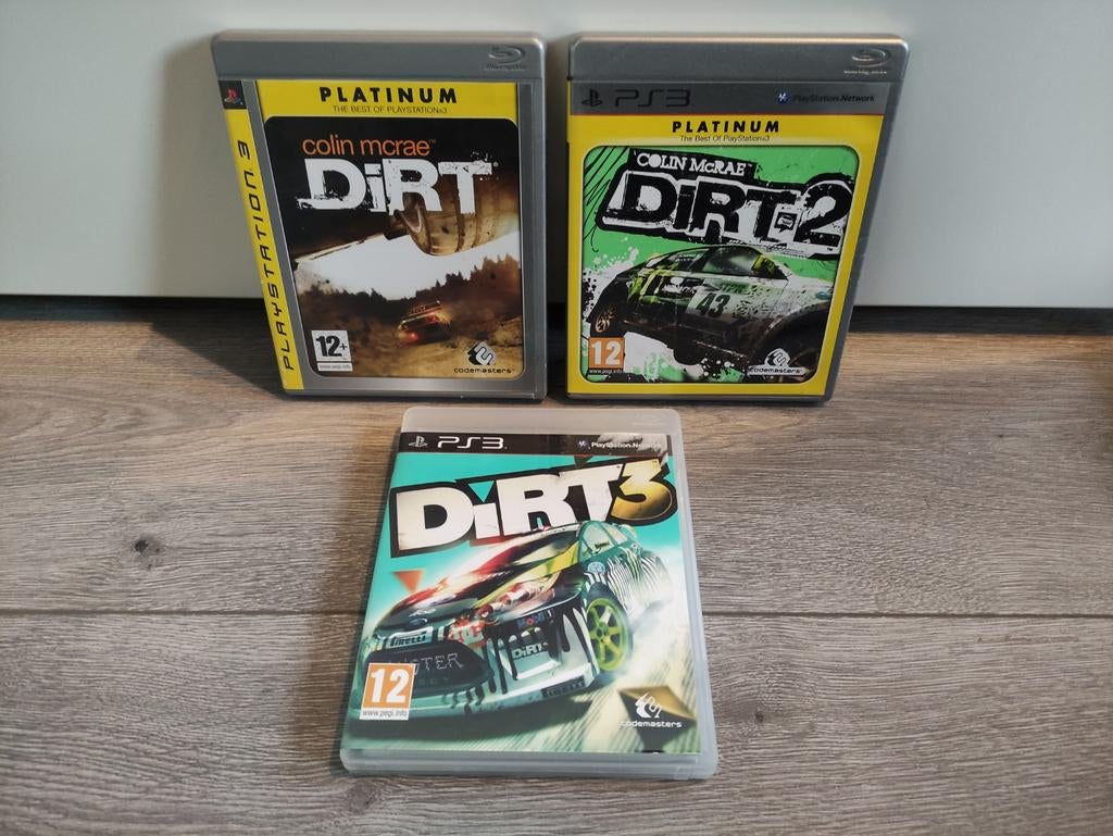 Dirt 1 t/m dirt 3, 1 speler, Ophalen of Verzenden, Vanaf 3 jaar