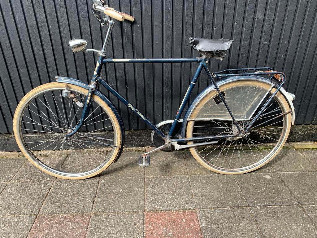Retro batavus flying dutchman blauw 26 inch herenfiets bike, Fietsen en Brommers, Minder dan 47 cm, Ophalen, Jaren '50