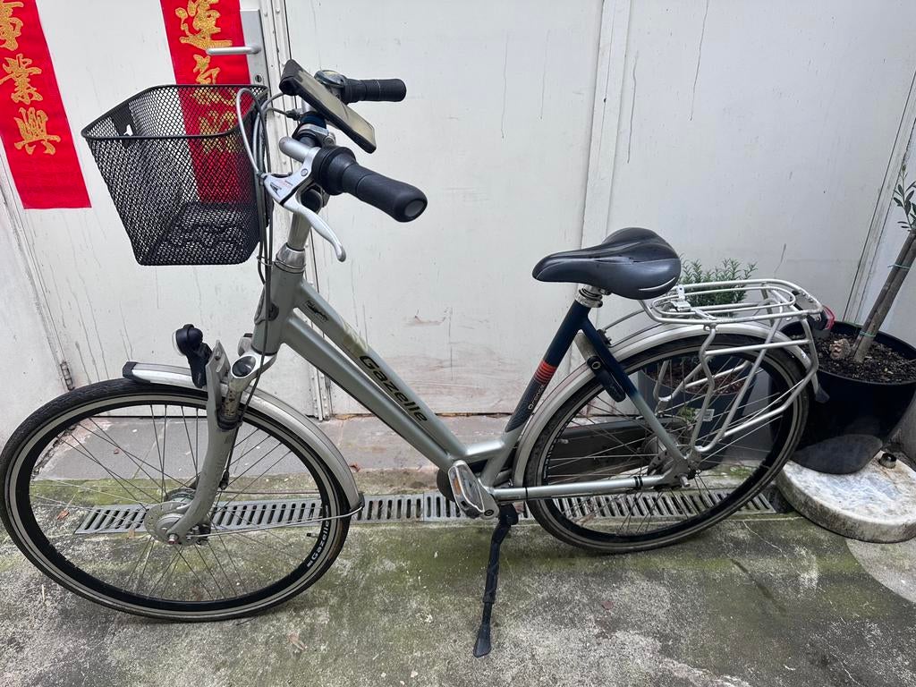 Verkocht Gazelle orange limited edition 28 inch, Ophalen of Verzenden, Gebruikt, 26 inch of meer, Versnellingen