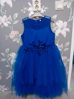 Prachtige blauwe feestjurk voor meisjes 10-14 jaar, Ophalen of Verzenden, Zo goed als nieuw, Meisje, Overige typen