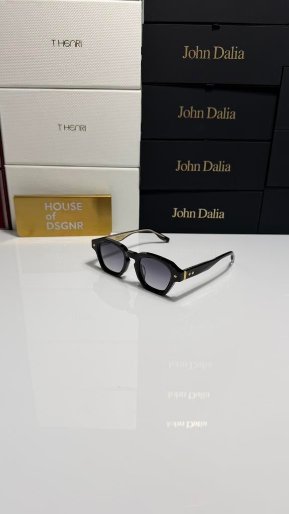 John dalia project 11 c100 zonnwbril, Ophalen of Verzenden, Zo goed als nieuw, Zwart, Overige merken