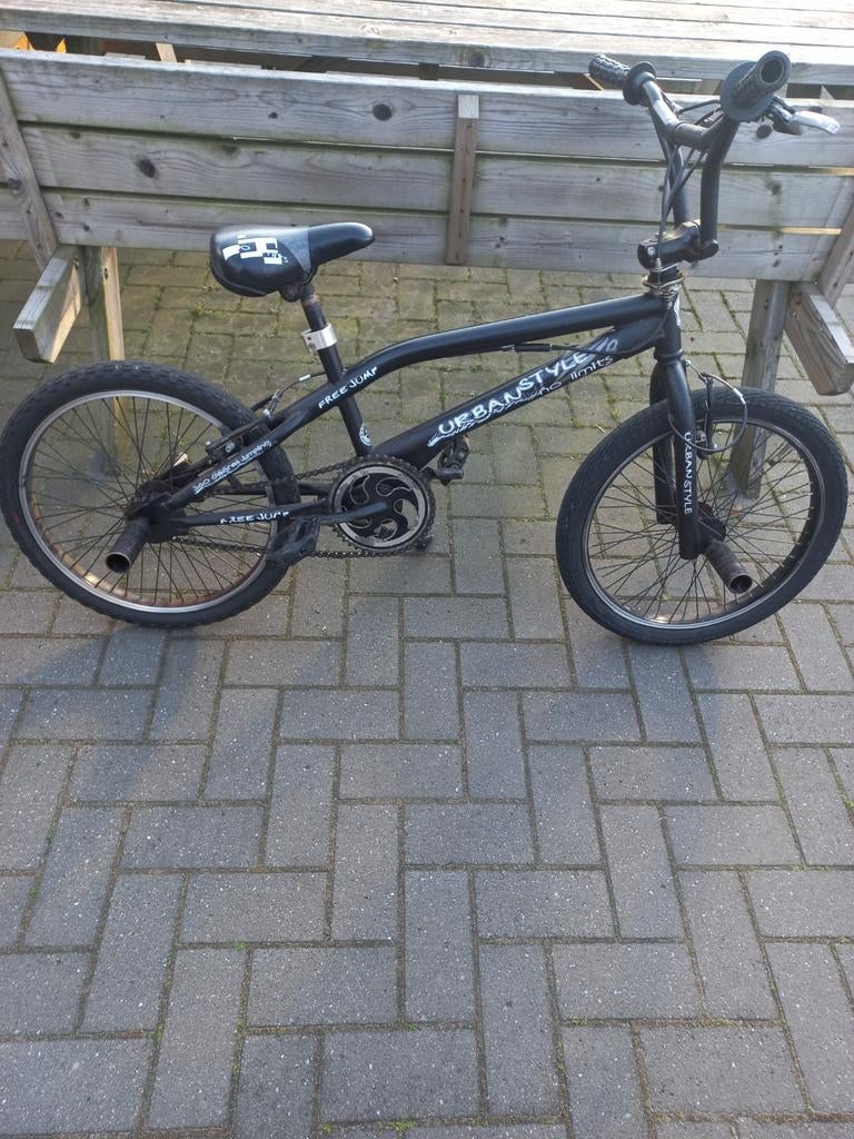 Bmx 20 inch zwart, Voetsteunen, Ophalen, Overige merken, 16 tot 20 inch