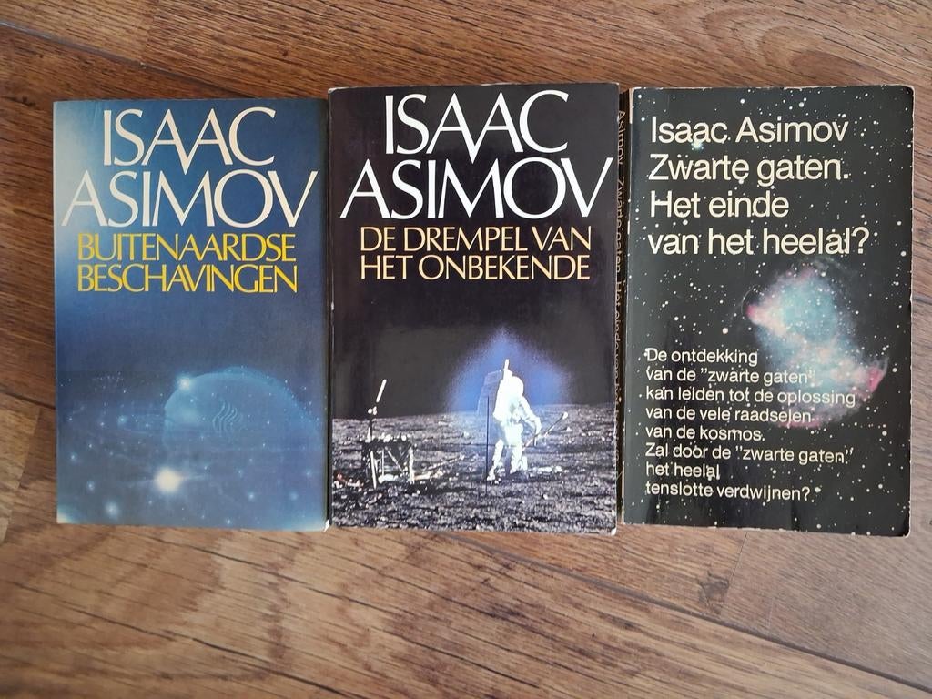 Isaac Asimov Boeken: Buitenaardse Beschavingen, De Drempel, Boeken, Ophalen of Verzenden, Gelezen, Isaac Asimov