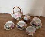 Chinees porseleinen theeservies - 8-delig, Antiek en Kunst, Antiek | Servies compleet, Ophalen of Verzenden