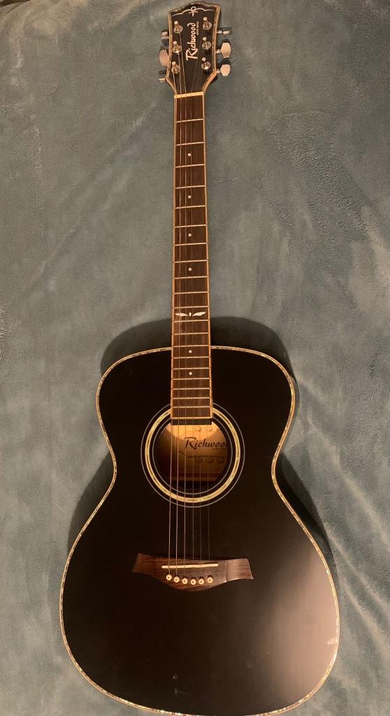 Richwood Gitaar [artist series RG-26-EBK], Ophalen, Gebruikt, Western- of Steelstringgitaar