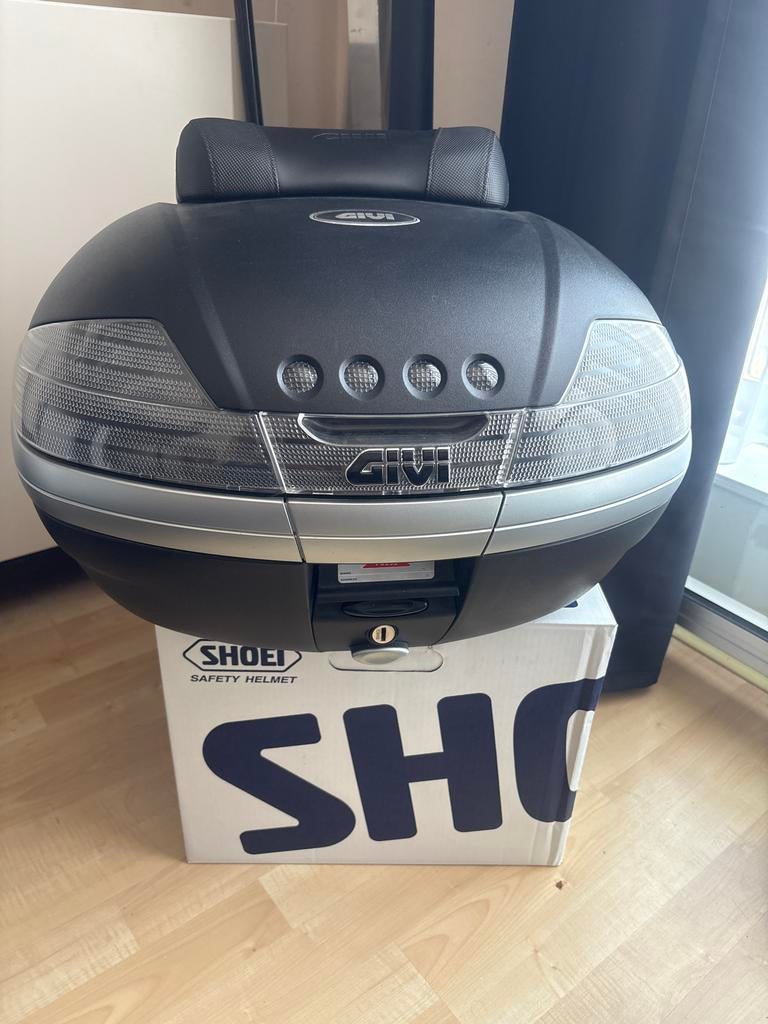 GIVI Koffer V46 Monokey met rugleuning - Zeer goede staat, Ophalen, Gebruikt