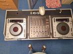 Pioneer CDJ 800 MK2 & DJM 600 in Flightcases, Muziek en Instrumenten, Dj-sets en Draaitafels, Ophalen of Verzenden, Zo goed als nieuw