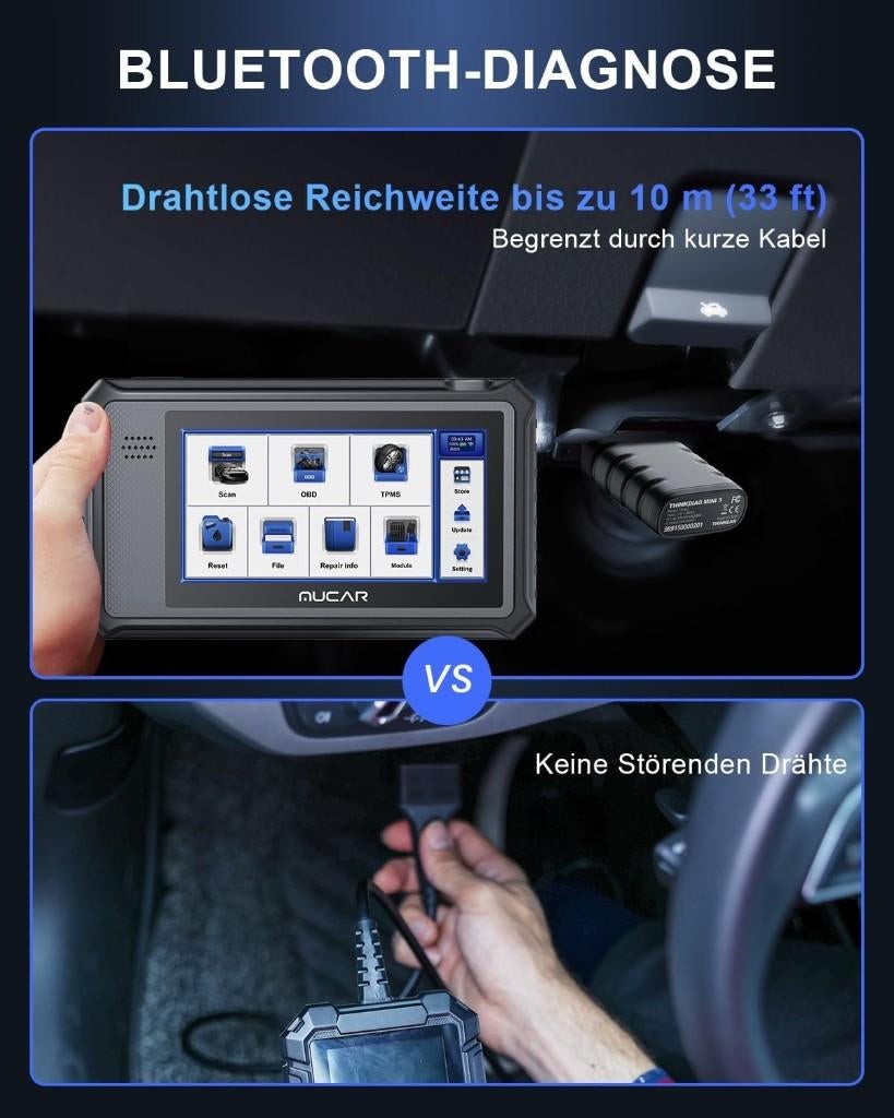 Mucar V06, OBD2 diagnoseapparaat voor alle voertuigen, Ophalen of Verzenden, Zo goed als nieuw, Support@mythinkcar.com, THINKCAR HONGKONG LIMITED Room 1602, 16/F, Yan Wing Commercial Building, 9 Irving Street, Causeway Bay, Hong Kong Island, 999077, Hong Kong (SAR)