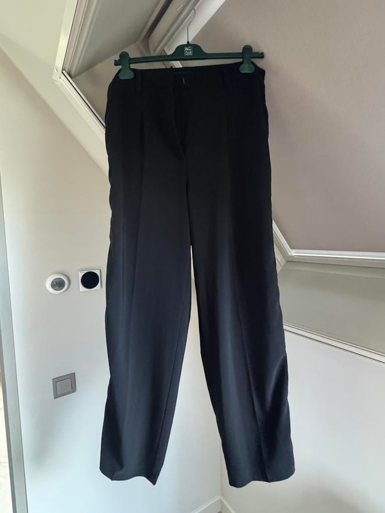 Cambio travel broek dames maat 46 met mooi detail, Zwart, Maat 46/48 (XL) of groter, Ophalen of Verzenden, Zo goed als nieuw