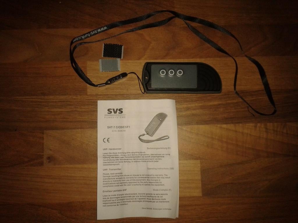 3-channel hand-held transmitter sht-7 (nieuw), Ophalen of Verzenden, Nieuw