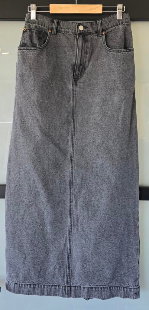 Donkergrijze spijkerrok van H&M Edition in maat 36., H&M, Ophalen of Verzenden, Zo goed als nieuw, Maat 36 (S)