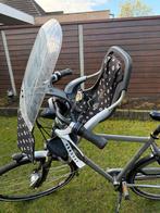 Qibbel fietstoeltje, Fietsen en Brommers, Fietsaccessoires | Fietsstoeltjes, Ophalen, Gebruikt, Voorzitje, Voetsteuntjes