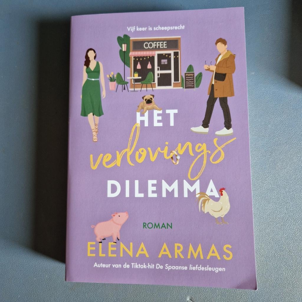 Het Verlovingsdilemma - Elena Armas (Roman), Ophalen of Verzenden, Zo goed als nieuw, Elena Armas, Europa overig