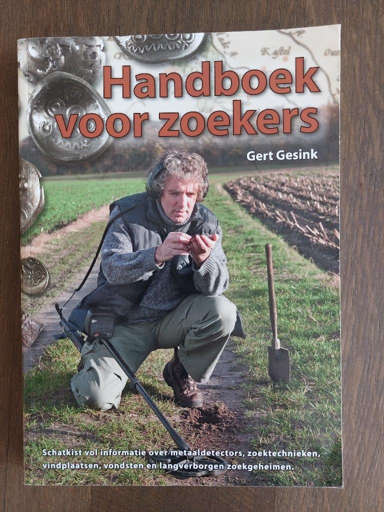 Handboek voor de zoeker Gert Gesink Metaaldetector, Ophalen of Verzenden, Gelezen, Overige onderwerpen, Gert Gesink