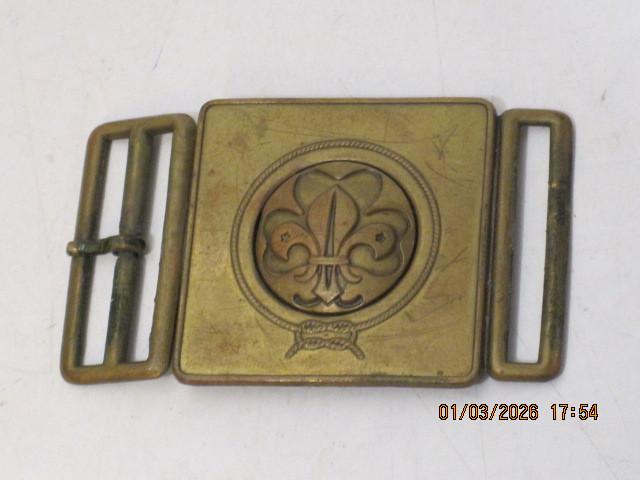 padvinder scouting gesp 8,5/5 cm (378), Verzamelen, Scouting, Gebruikt, Embleem, Speld of Insigne, Ophalen of Verzenden