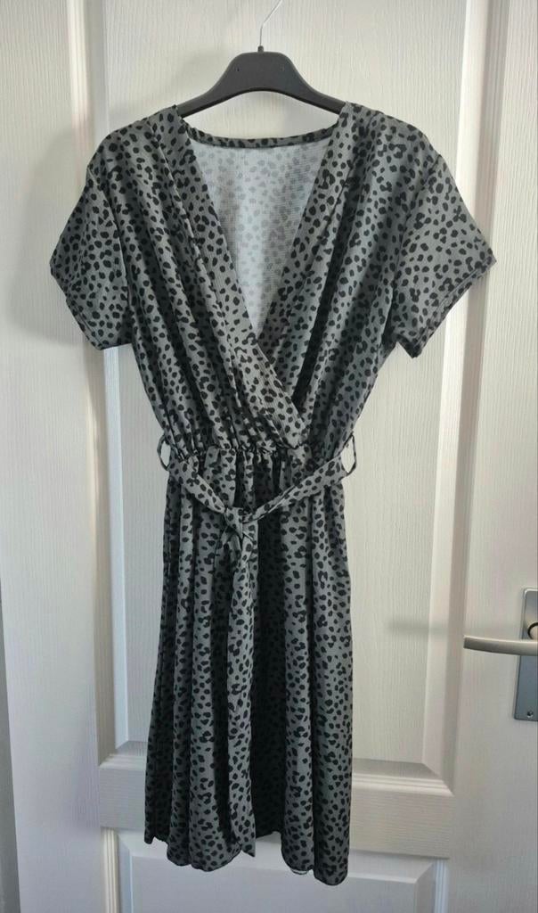 Mooi jurkje mt s/m, Kleding | Dames, Jumpsuits, Ophalen of Verzenden, Gedragen, Maat 36 (S), Groen