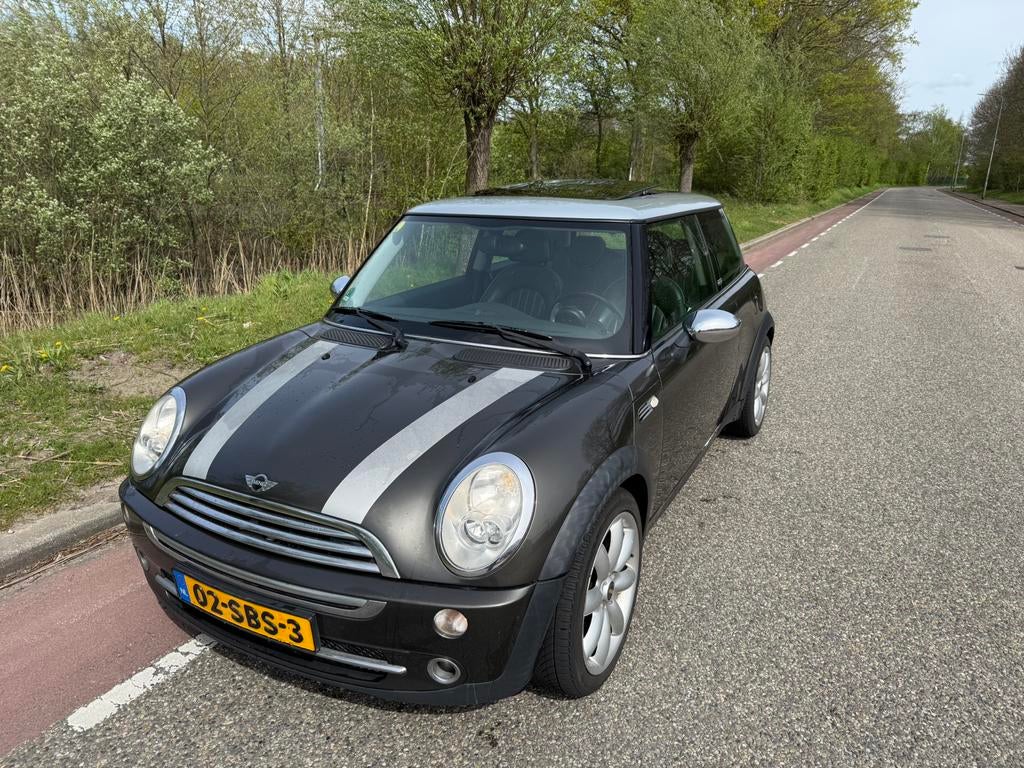 Mini 1.6 16V Cooper 2006 Grijs, Auto's, Mini, Particulier, Cooper, Airbags, Bluetooth, Centrale vergrendeling, Elektrische ramen