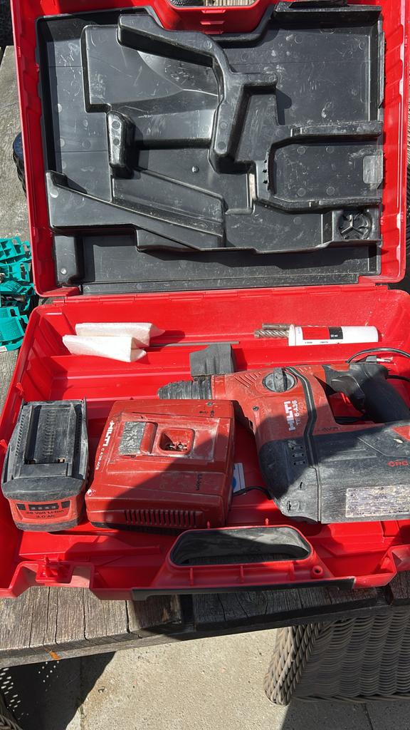 Hilti TE 30-A36 Accu Boorhamer met Accu en Lader, Doe-het-zelf en Verbouw, Gereedschap | Boormachines, Boor- en/of Breekhamer