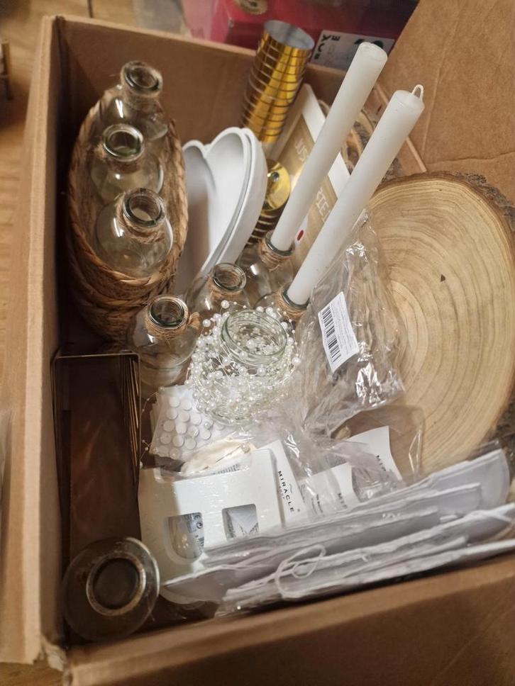 Bruiloft decoratie, Huis en Inrichting, Woonaccessoires | Etagères, Nieuw, Ophalen