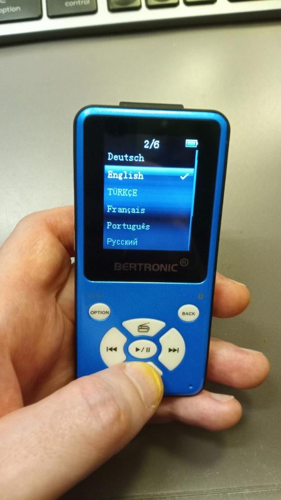 BERTRONIC MP3-speler, Overige merken, Met radio, Ophalen of Verzenden, Zo goed als nieuw
