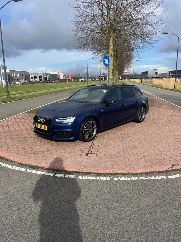 Audi A4 2.0 Tfsi Ultra Mhev 190pk S Tronic 2018 Blauw, Auto's, Audi, Automaat, Euro 6, 1984 cc, Blauw