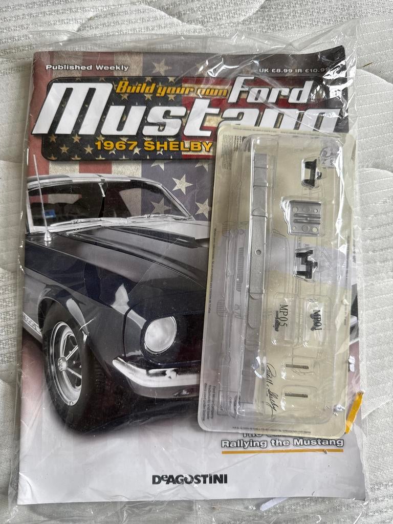Ford Mustang 1967 Shelby GT-500 Modelbouwset, Overige merken, Auto, Groter dan 1:32, Nieuw