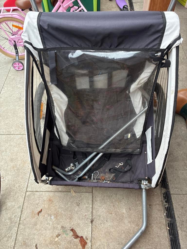 Kinderfietskar / Hondenkar - Opvouwbaar, Ophalen, Gebruikt, Opvouwbaar, 20 tot 40 kg