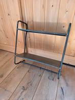 Industrieel wandrek metaal met haken, Huis en Inrichting, Woonaccessoires | Wanddecoraties, Ophalen of Verzenden