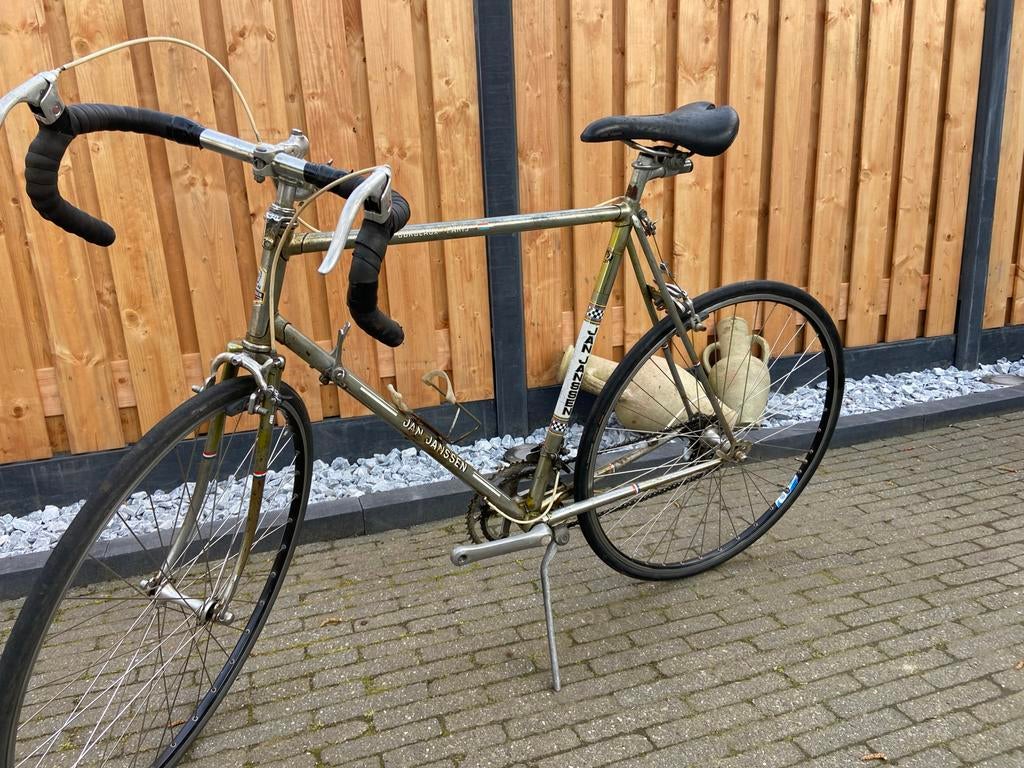 Jan Janssen racefiets, Gebruikt, Staal, Meer dan 20 versnellingen, Ophalen