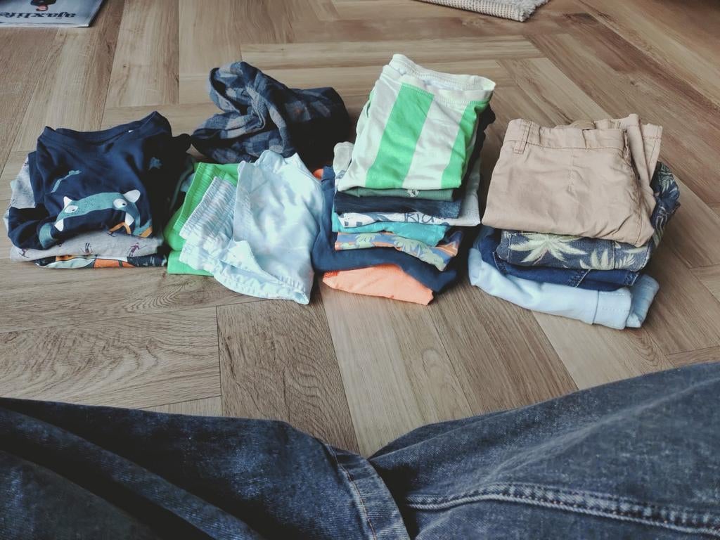Zomerkleding pakket voor jongens maat 110, Ophalen of Verzenden, Gebruikt, Diverse merken, Jongen