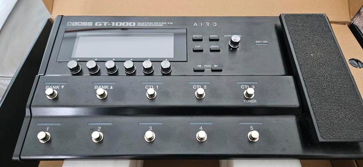 Boss GT-1000 Multi Effect Processor - Perfecte Staat!, Muziek en Instrumenten, Effecten, Zo goed als nieuw, Multi-effect, Ophalen of Verzenden