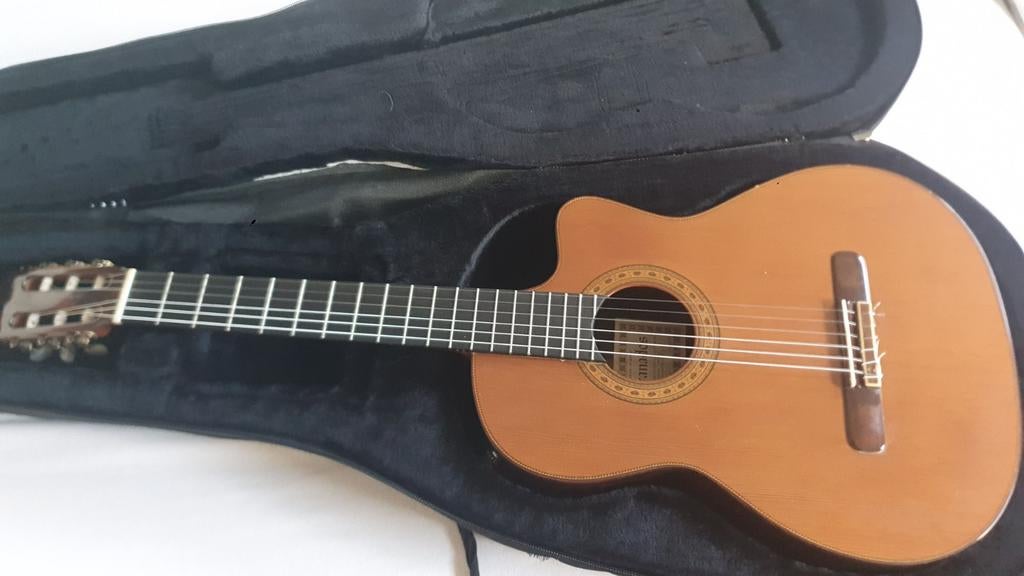 Granados Francisci Esteve model elec 1989, Ophalen, Klassieke of Spaanse gitaar, Met (piezo-)element