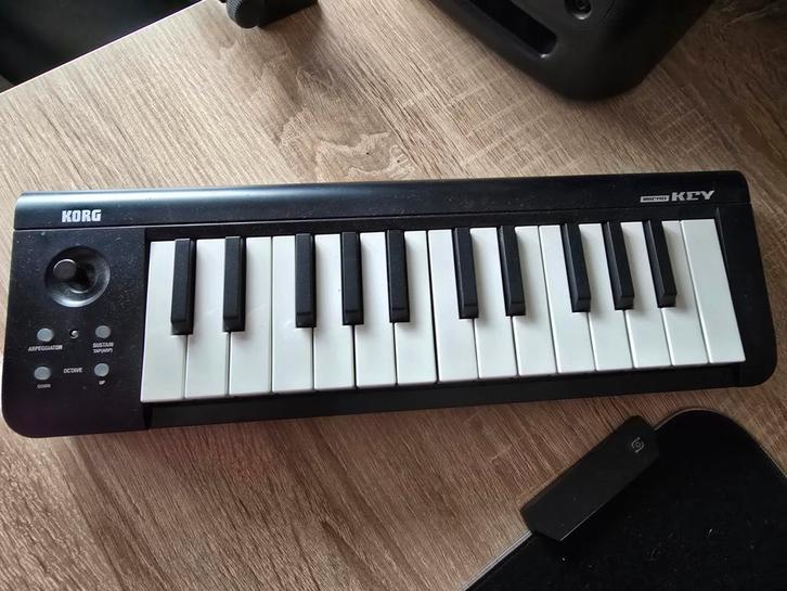 Korg microKEY MIDI-controller, Muziek en Instrumenten, Keyboards, Gebruikt, Overige aantallen, Korg, Midi-aansluiting, Ophalen of Verzenden