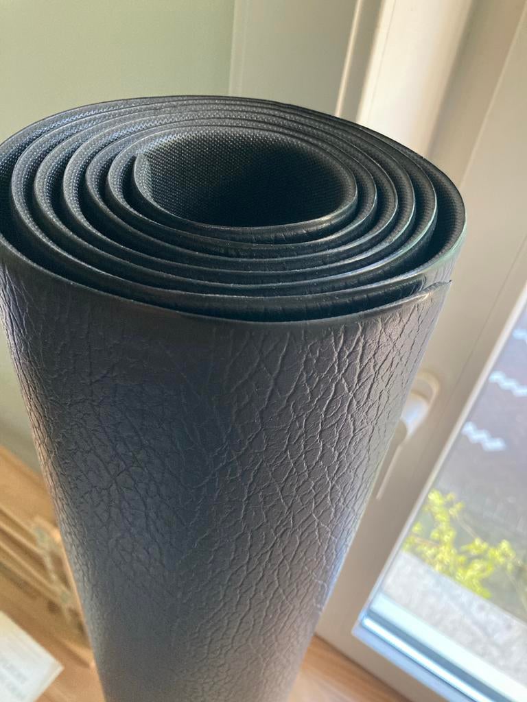 Waterrower ondermat - Zwart, zo goed als nieuw, Ophalen of Verzenden, Zo goed als nieuw