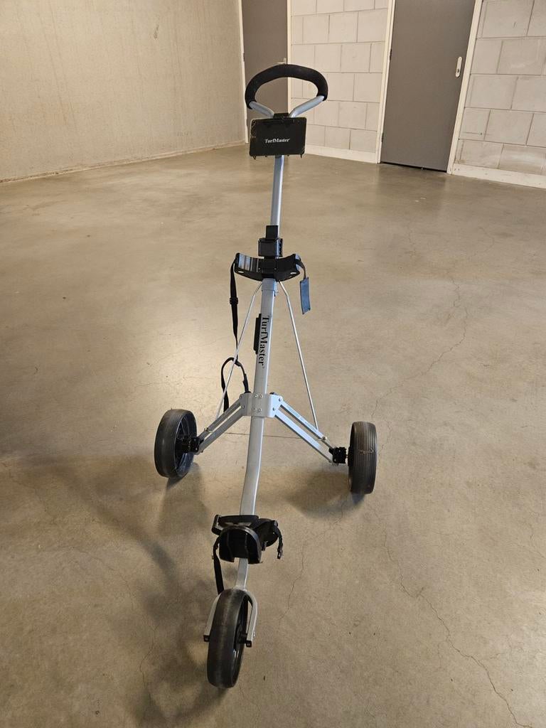 Complete 1/2 golfset voor linkshandige, incl. het karretje., Sport en Fitness, Golf, Ophalen of Verzenden, Set