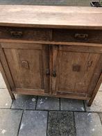 Oud eikenhout kastje  uit 1925, Ophalen