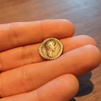 Marcus Aurelius denarius, als Caesar. Incl houder/staander, Ophalen of Verzenden, Overige landen