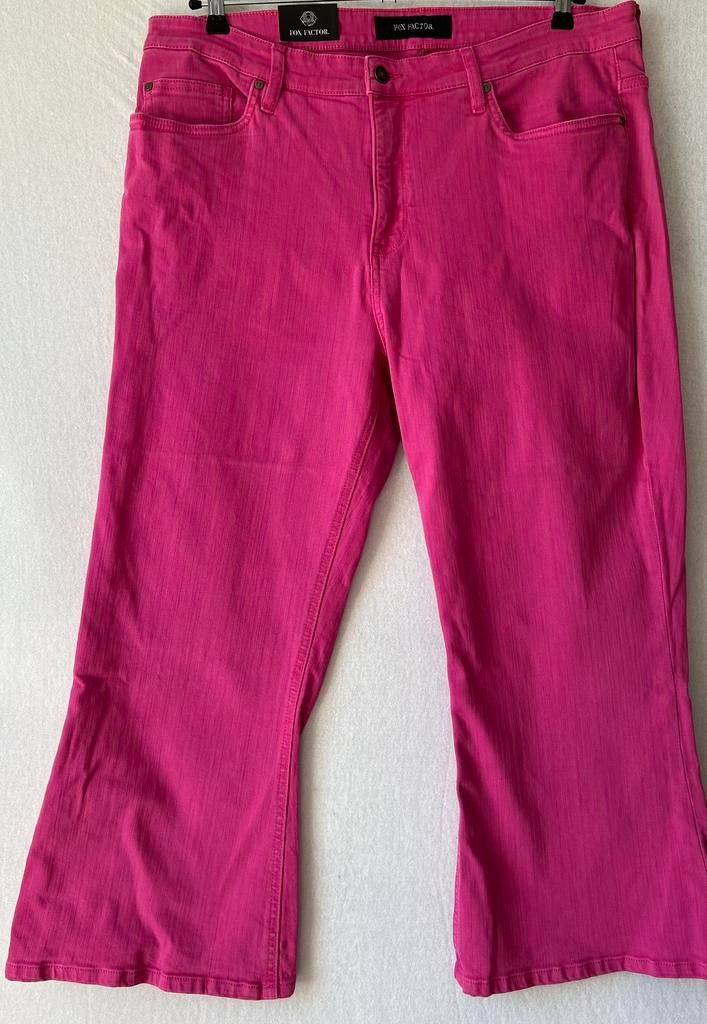 Fox Factor trendy stretch broek 50/52, Kleding | Dames, Verzenden, Nieuw, Broek of Spijkerbroek
