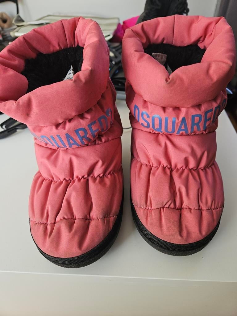 Dsquared2 snowboots, Ophalen, Gebruikt, Jongen of Meisje, Laarzen