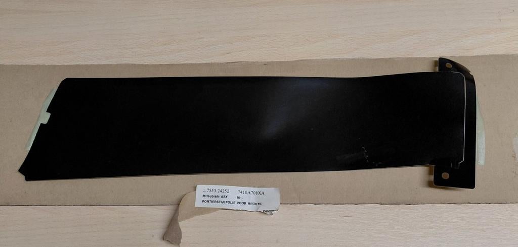 Portierstijlfolie rechts 2011-2025 Mitsubishi Outlander, Auto-onderdelen, Deur, Rechts, Nieuw, Ophalen of Verzenden