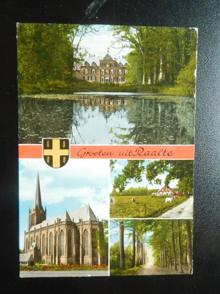 ansichtkaart Groeten uit Raalte, Ophalen of Verzenden, Gelopen