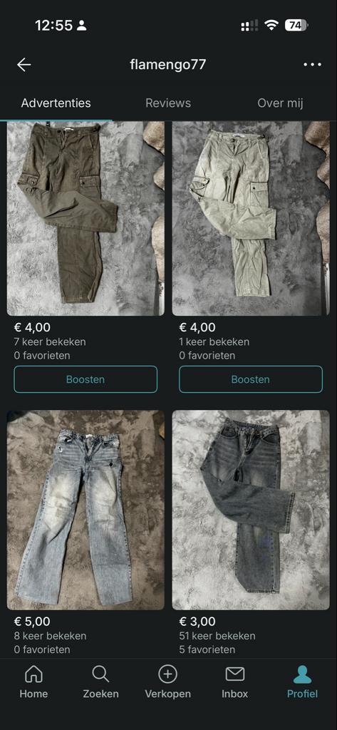 Leuke broeken voor de puber. Bershka., Kleding | Dames, Broeken en Pantalons, Overige kleuren, Ophalen of Verzenden, Maat 36 (S)
