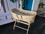 Rieten Mozes mand wieg baby, Ophalen, Gebruikt, Wieg