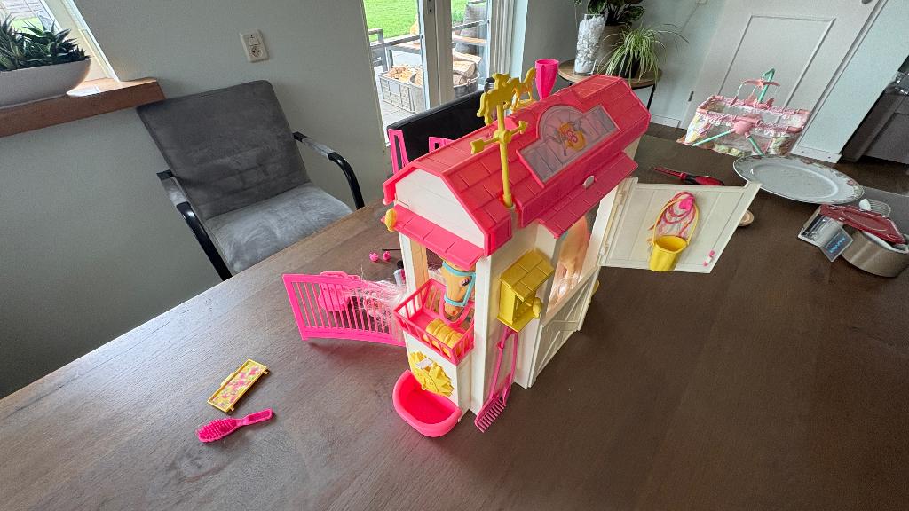 Barbie Paardenstal Vintage, Ophalen, Zo goed als nieuw, Overige typen