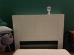 Ikea Brimnes hoofeinde bed, gratis!, Huis en Inrichting, Slaapkamer | Bedden, Ophalen, Wit, Tweepersoons, 140 cm