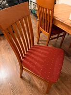 Eettafels met 4 stoelen/ Dining table +4 chairs, Ophalen, Zo goed als nieuw, Rechthoekig, 50 tot 100 cm